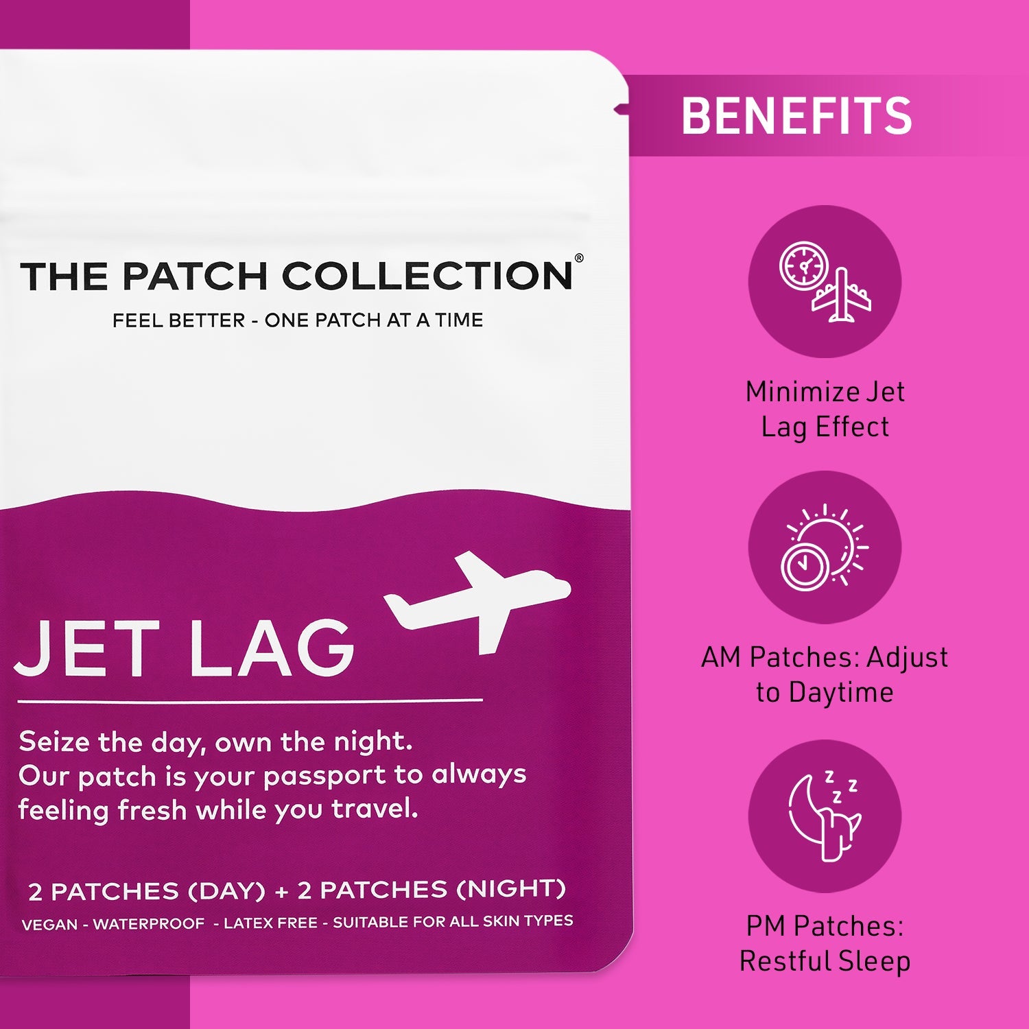 Jet Lag Patch - The Patch Collection